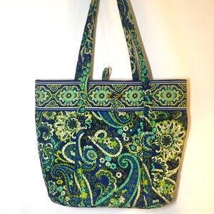 Vera Bradley Tote Bag with Rhythm & Blues Design